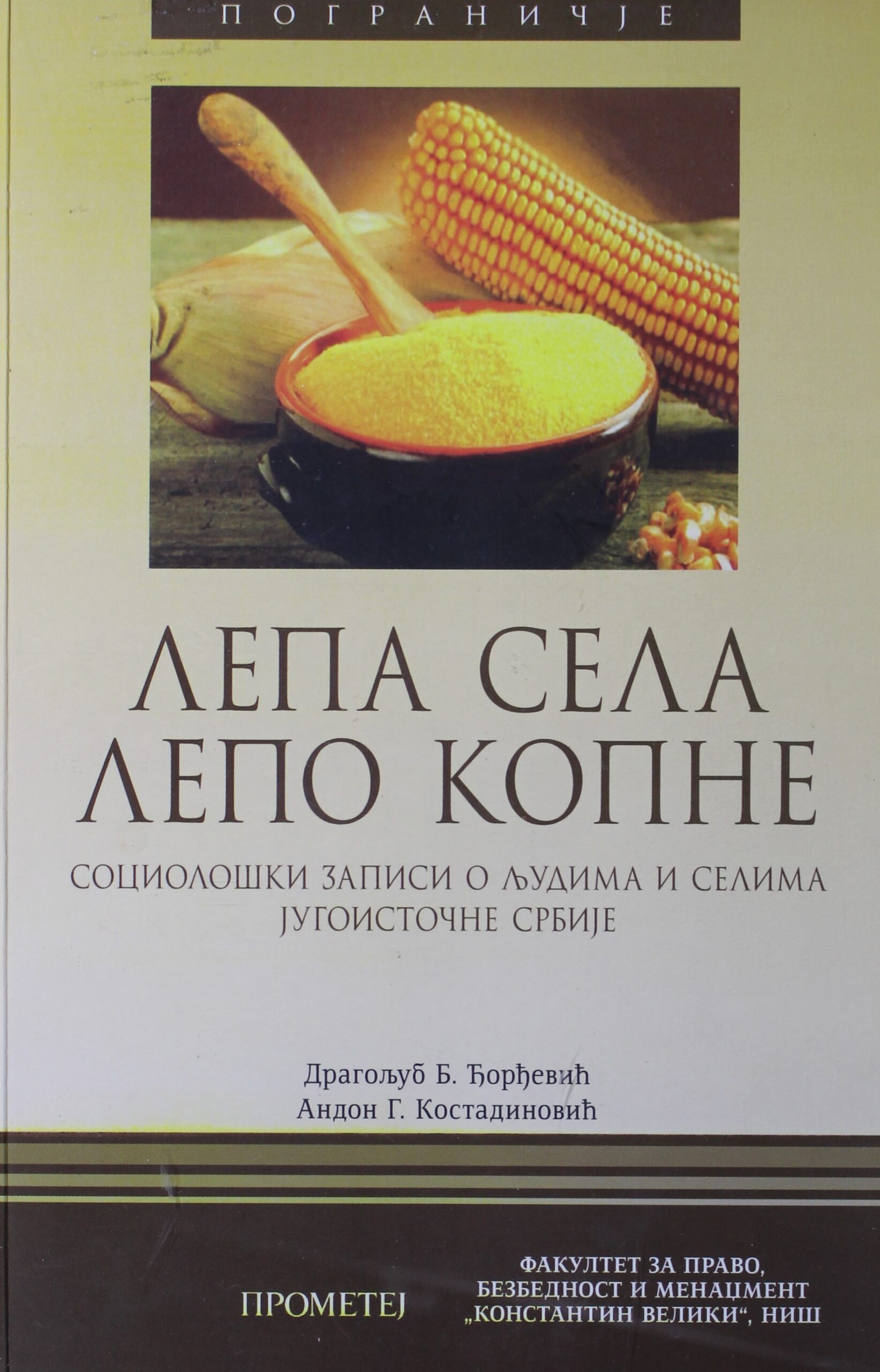 Лепа села лепо копне : Социолошки записи о људима и селима југоисточне Србије